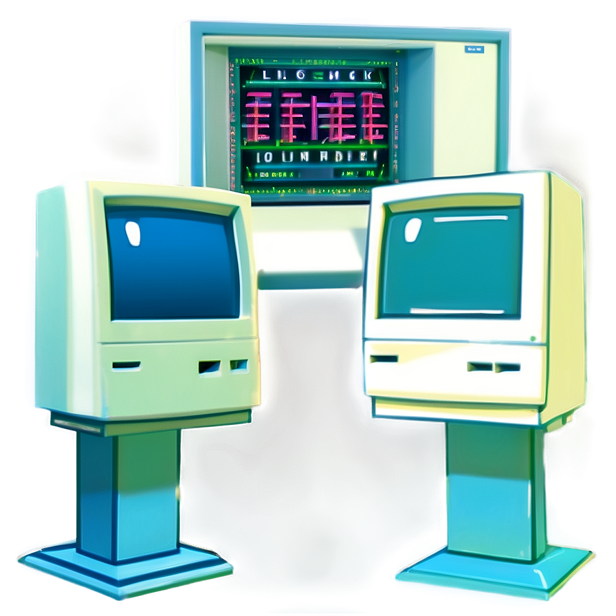 90s Computer Simulation Game Png Tew53