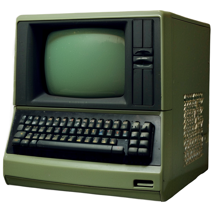 90s Era Desktop Computer Png Fvv