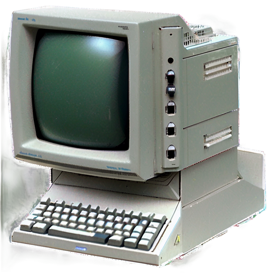 90s Era Desktop Computer Png Tjf