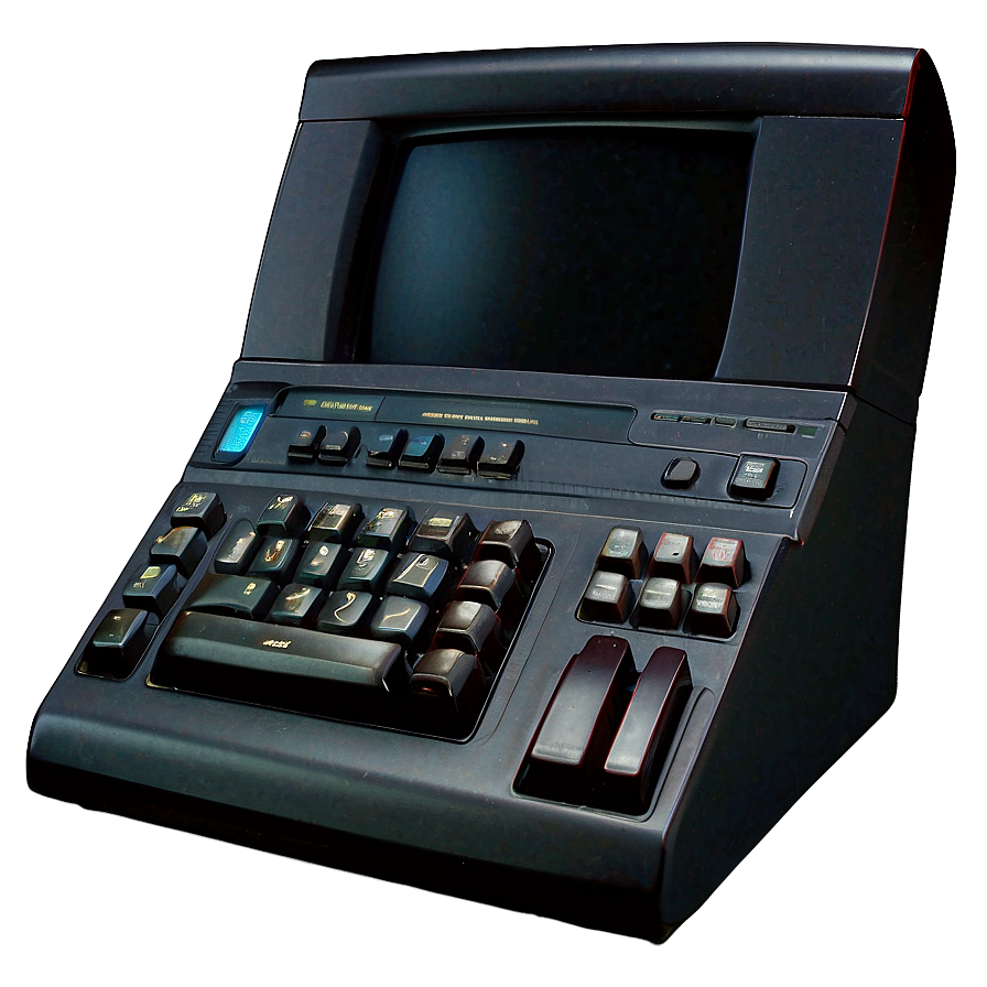 90s Home Office Computer Png Kra2