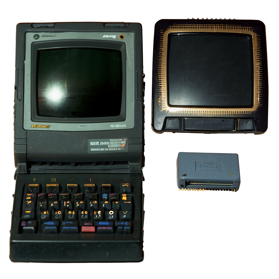 90s Portable Computer Png Kih