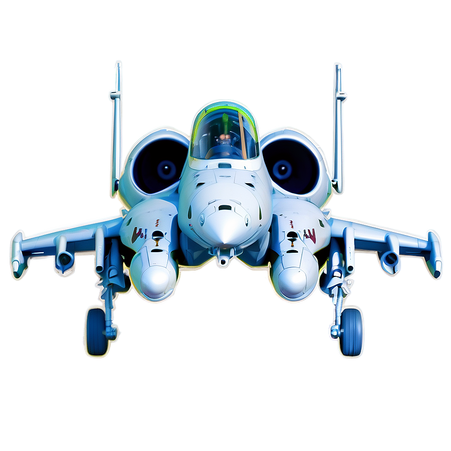 A-10 Close Air Support Jet Png Qtk