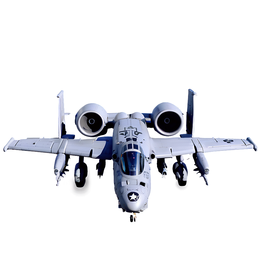 A-10 Warthog Gunship Plane Png Wke2