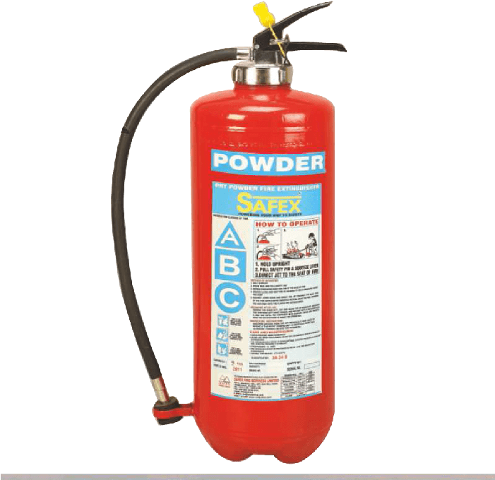 A B C Powder Fire Extinguisher Safex