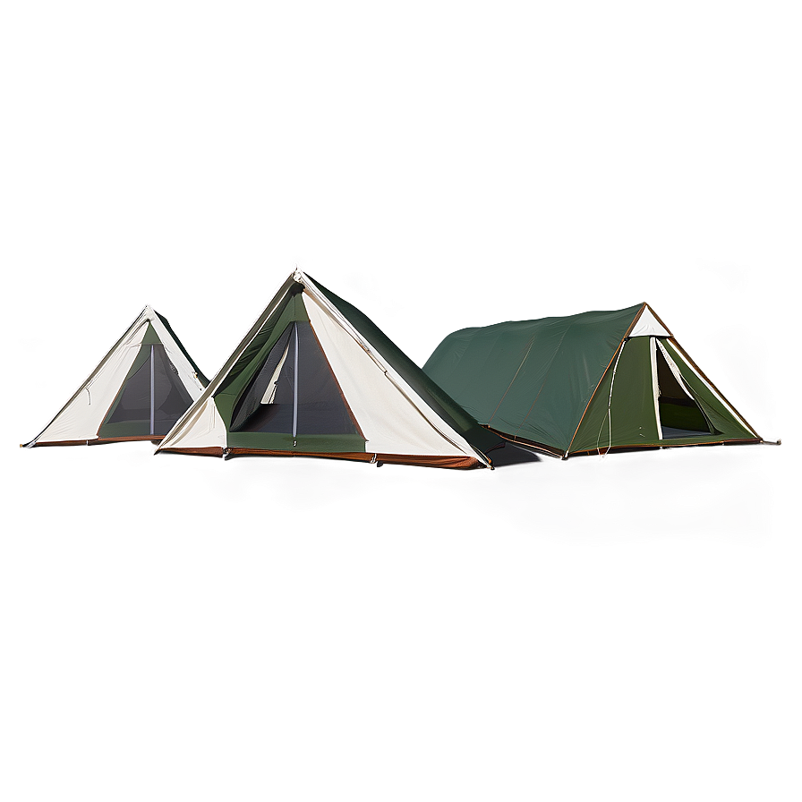 A-frame Camping Tent Png 06292024