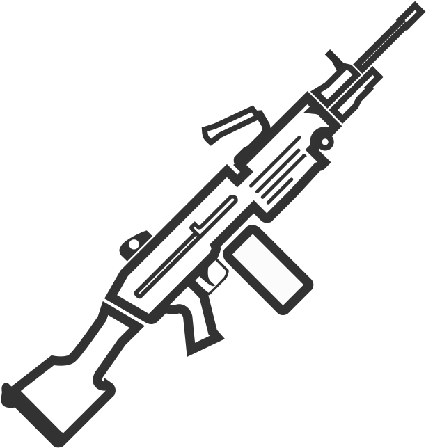 A K47 Icon Vector