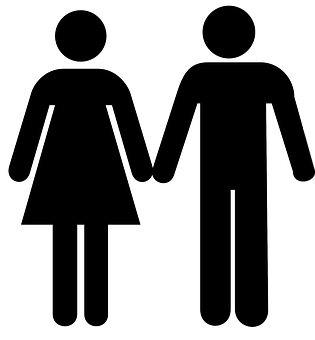 A Man And Woman Holding Hands