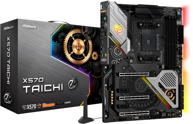 A S Rock X570 Taichi Motherboard