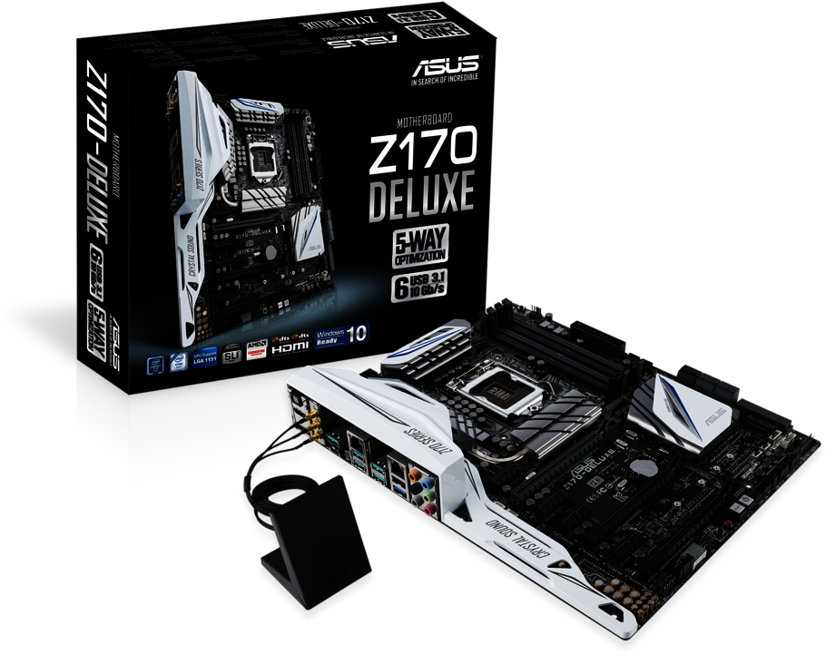 A S U S Z170 Deluxe Motherboard Packaging