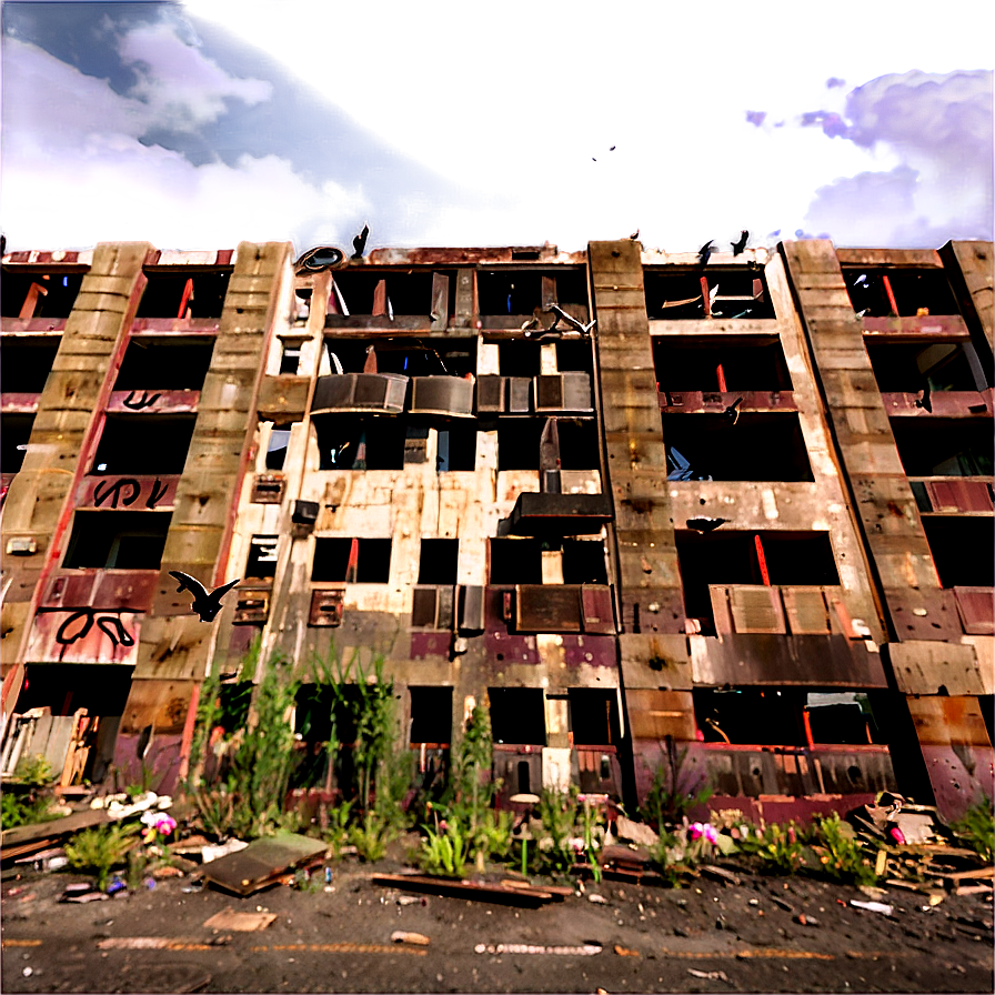 Abandoned City Aftermath Png 94