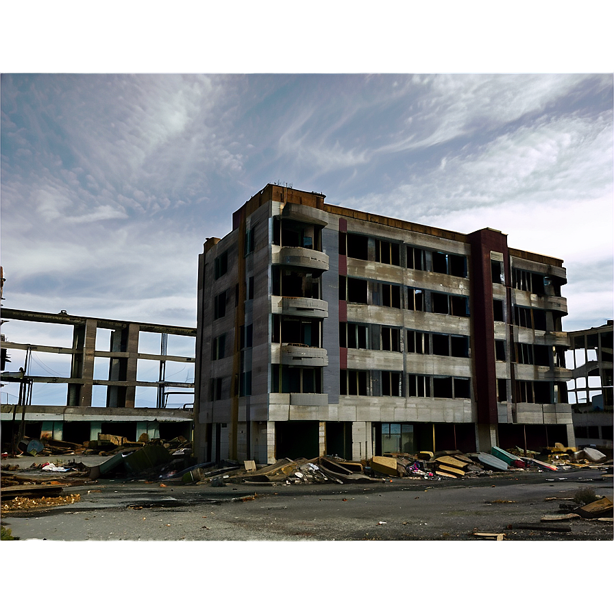 Abandoned City Aftermath Png Uqb29