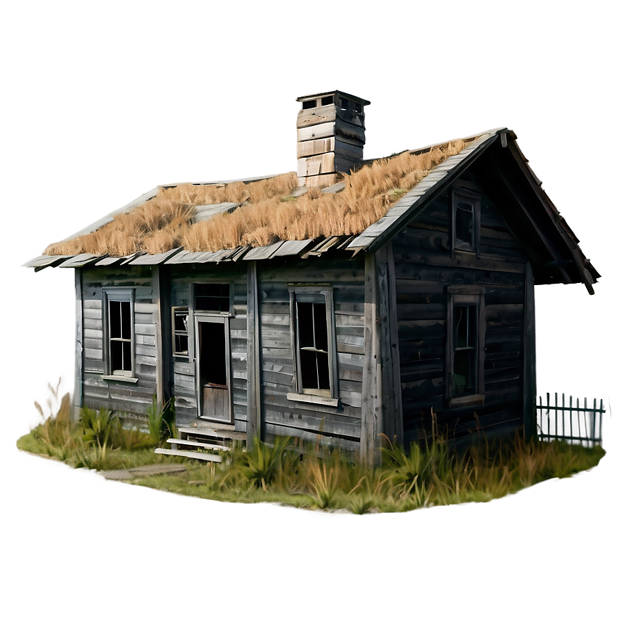 Abandoned Dark House Png 35