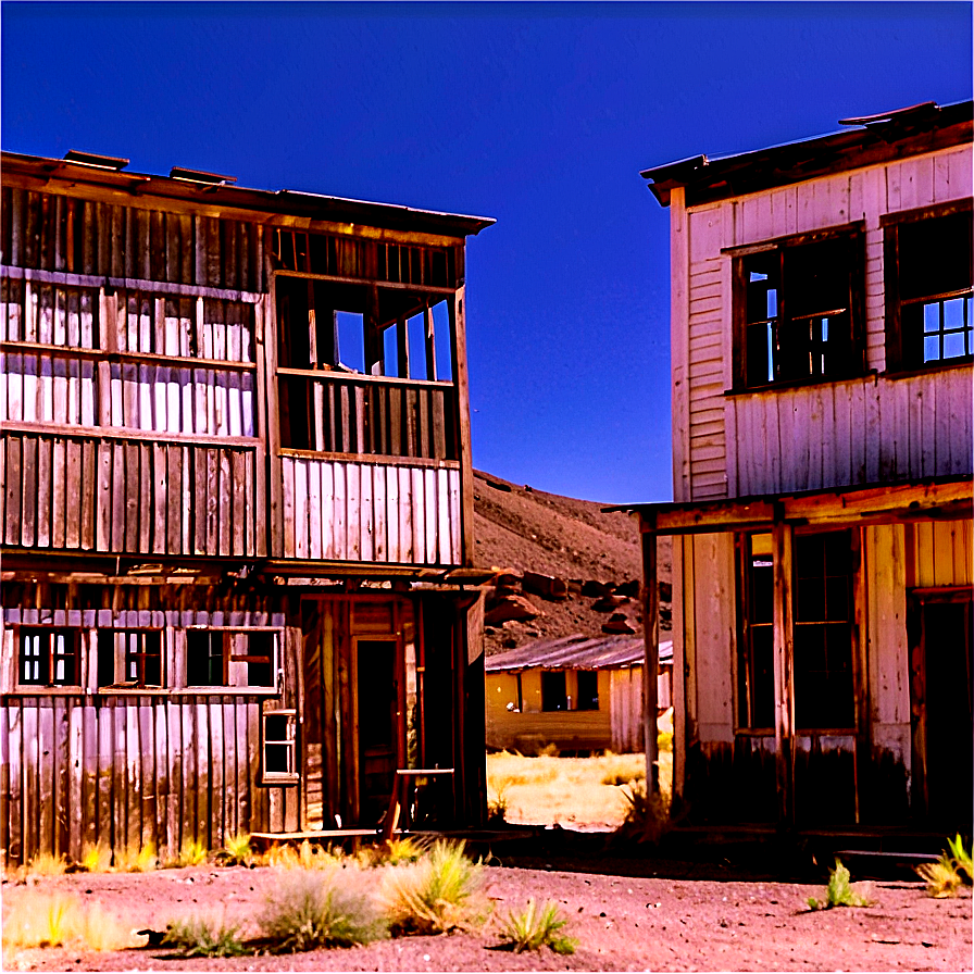 Abandoned Ghost Town Png 06252024