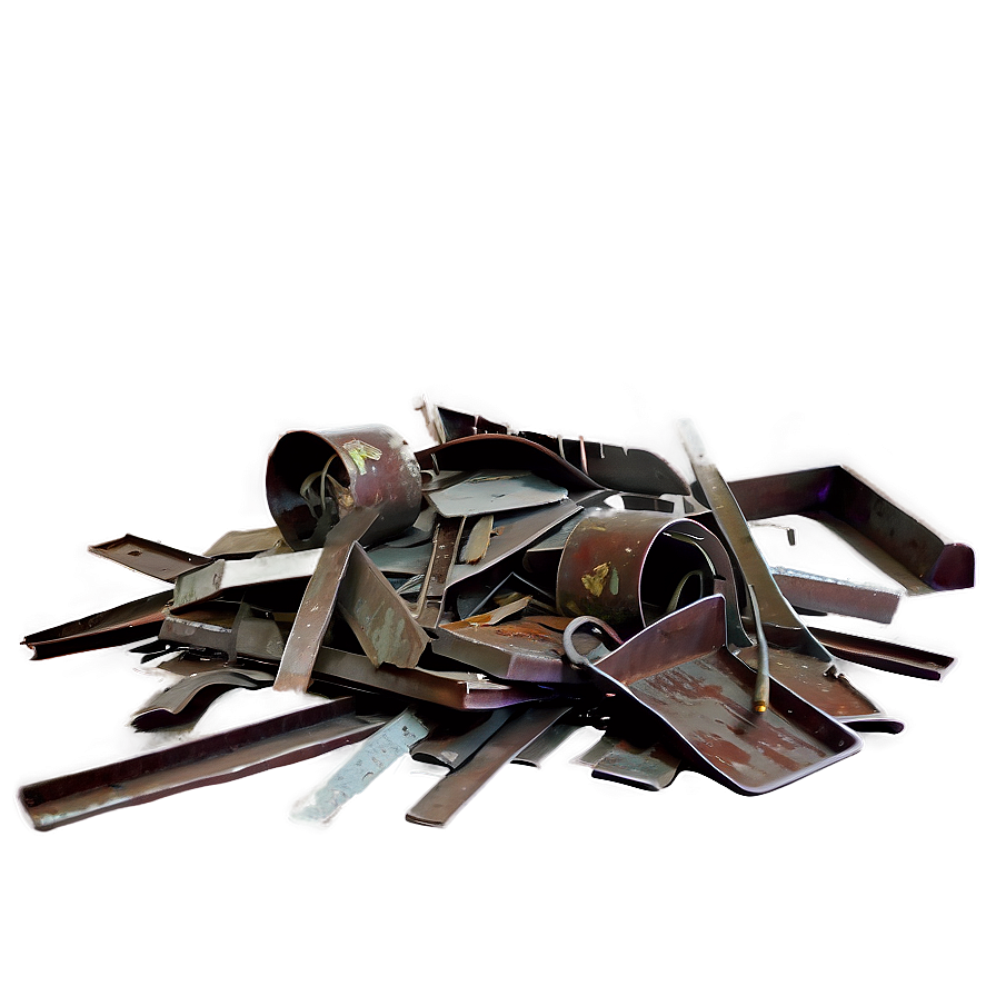 Abandoned Metal Scraps Png Jji