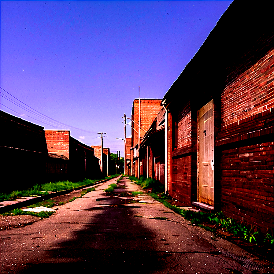 Abandoned Street Alley Png Adu46