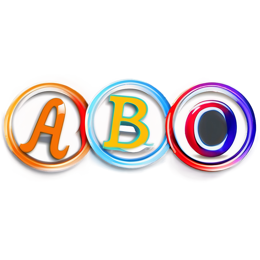 Abc In Circle Png Yuh