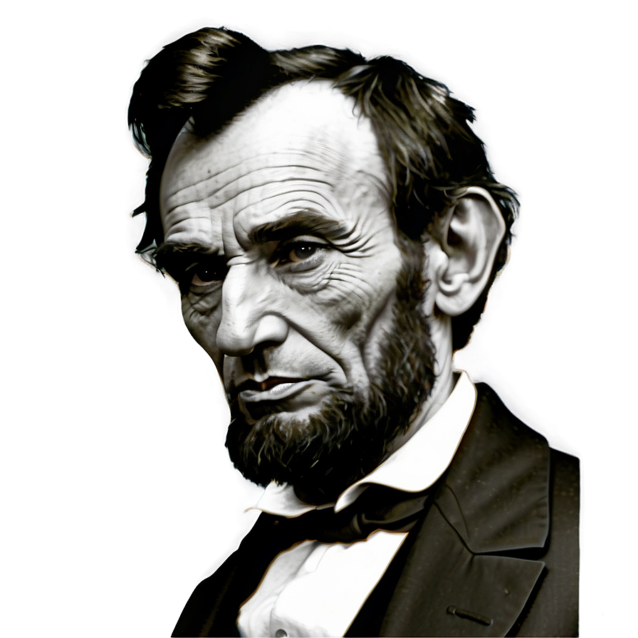 Abraham Lincoln Portrait Png Bto