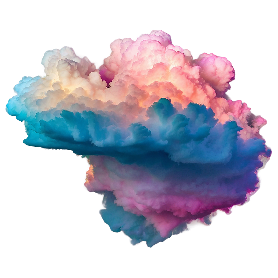 Abstract Aesthetic Cloud Formations Png 06252024