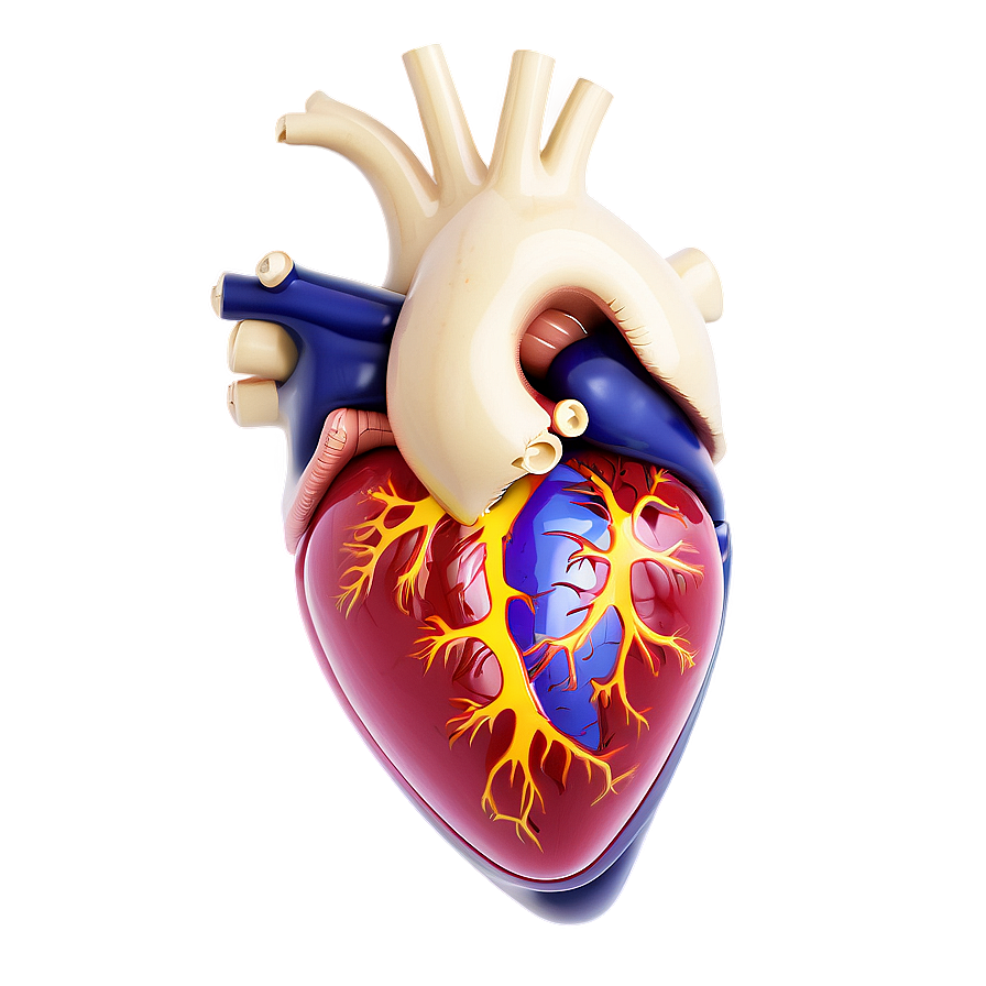 Abstract Anatomical Heart Png Ija52