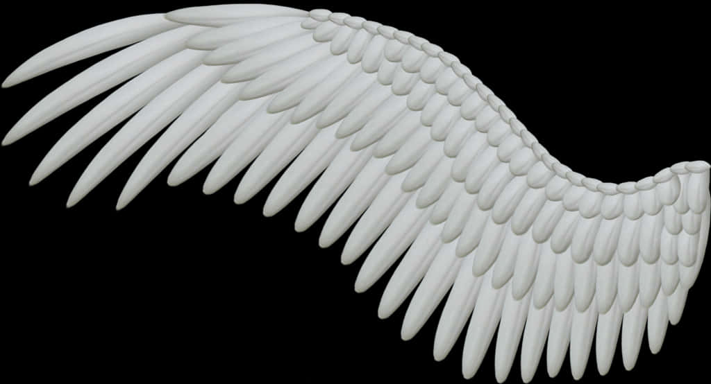 Abstract Angel Wing Art