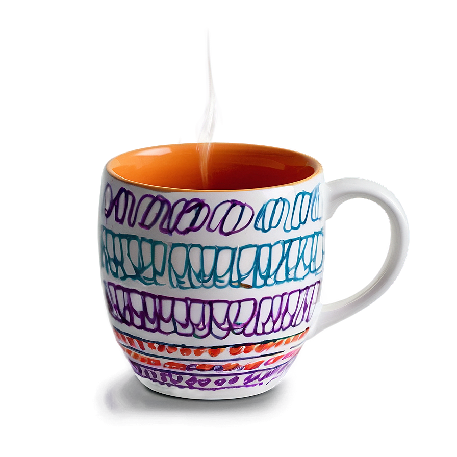 Abstract Art Mug Png 05242024