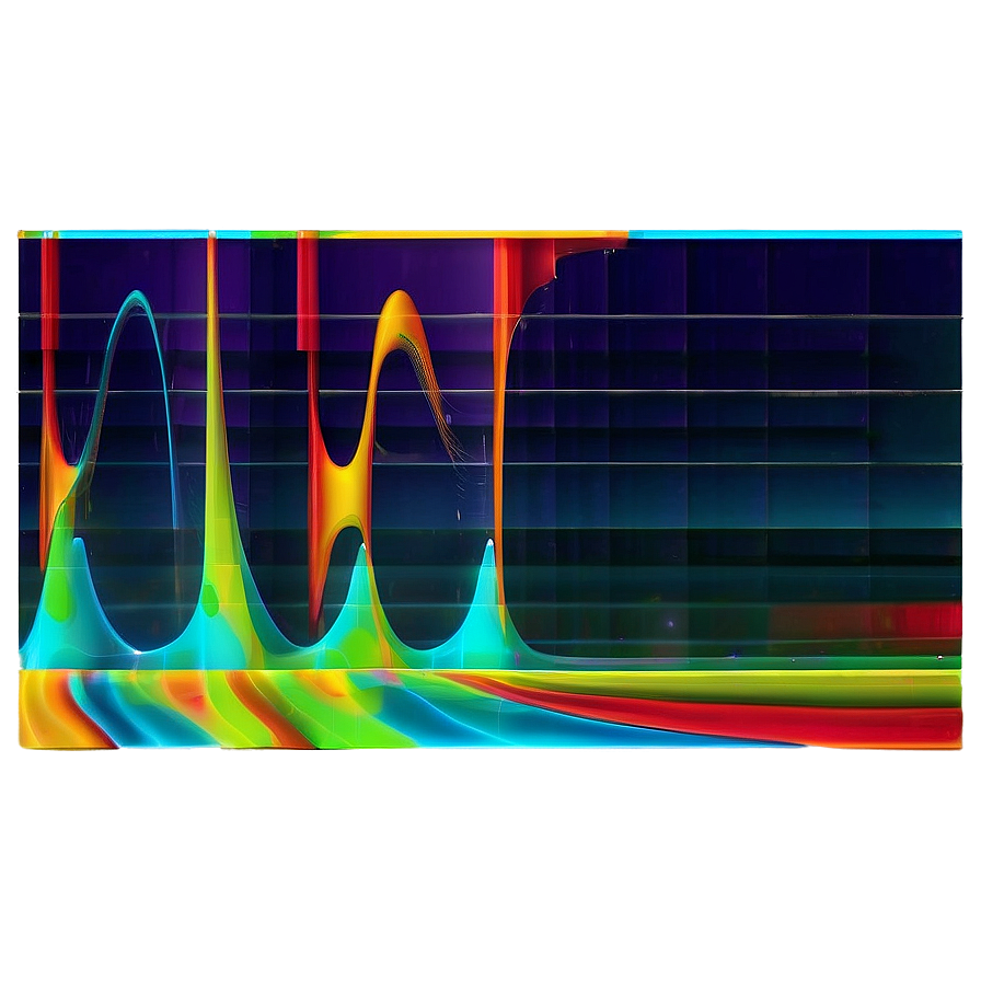 Abstract Art Sound Wave Png Nqj