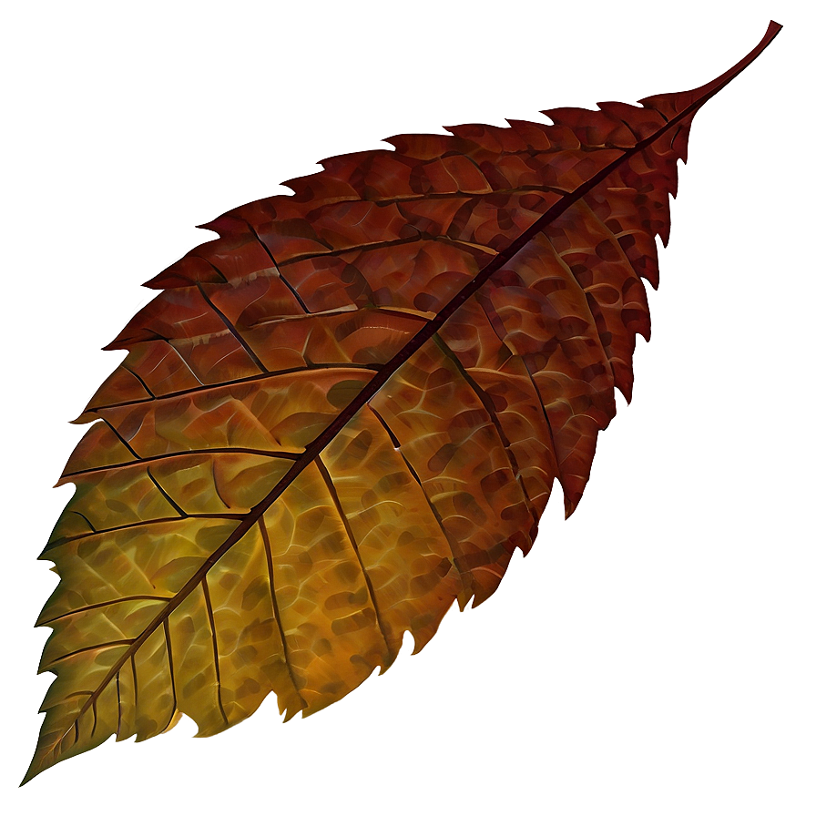 Abstract Autumn Leaf Art Png 70