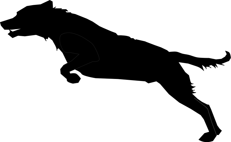 Abstract Black Background Dog Outline.jpg