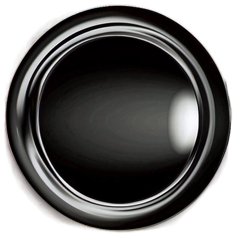 Abstract Black Circle Art Png 05252024