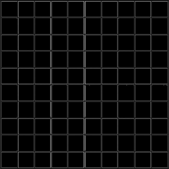 Abstract Black Grid Overlay