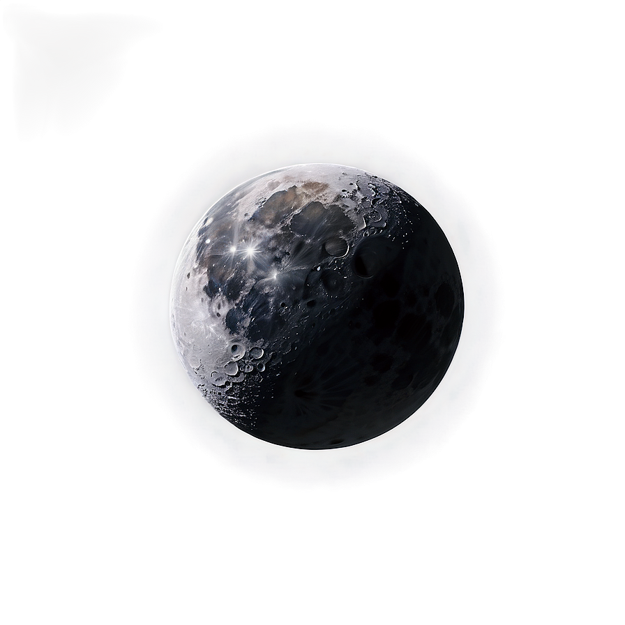 Abstract Black Moon Art Png Wrr