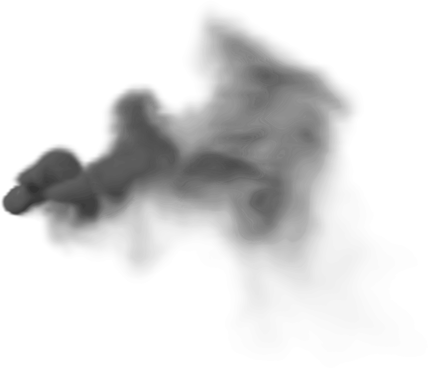 Abstract Black Smoke Design