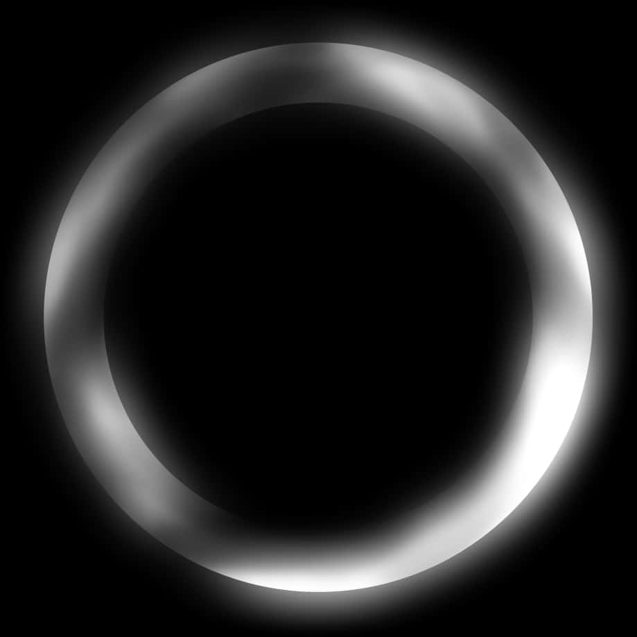 Abstract Blackand White Circle Gradient