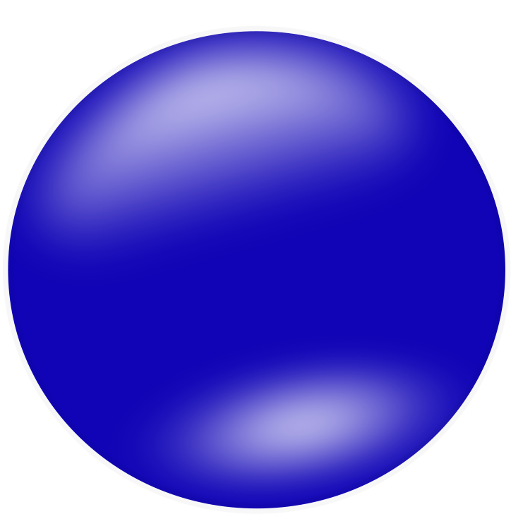 Abstract Blue Circle Gradient