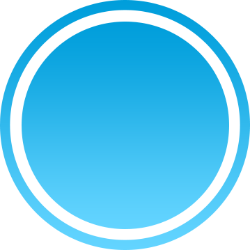 Abstract Blue Circle Logo