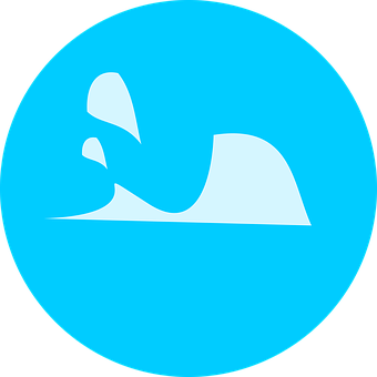 Abstract_ Blue_ Wave_ Icon