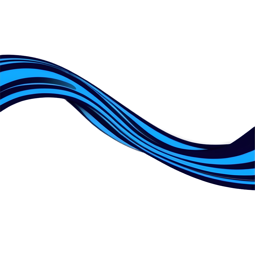 Abstract Blue Wave Png 05062024