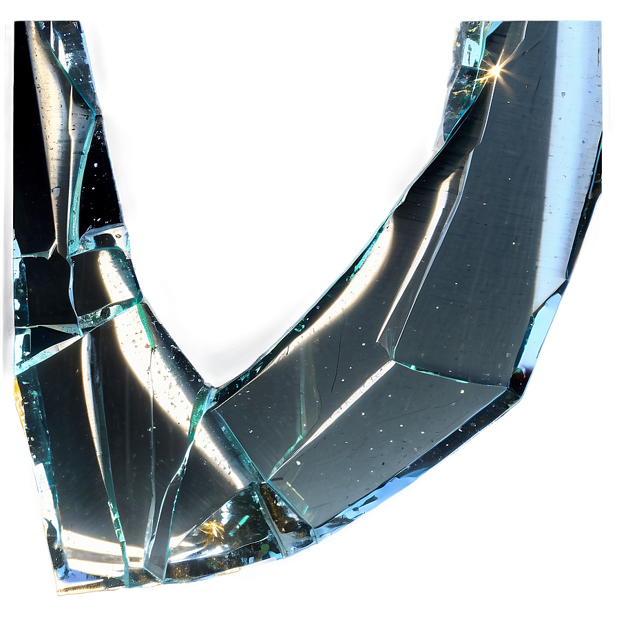 Abstract Broken Glass Png 06112024