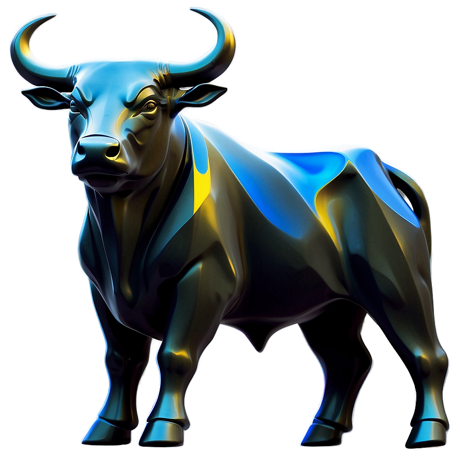 Abstract Bull Art Png Kjp