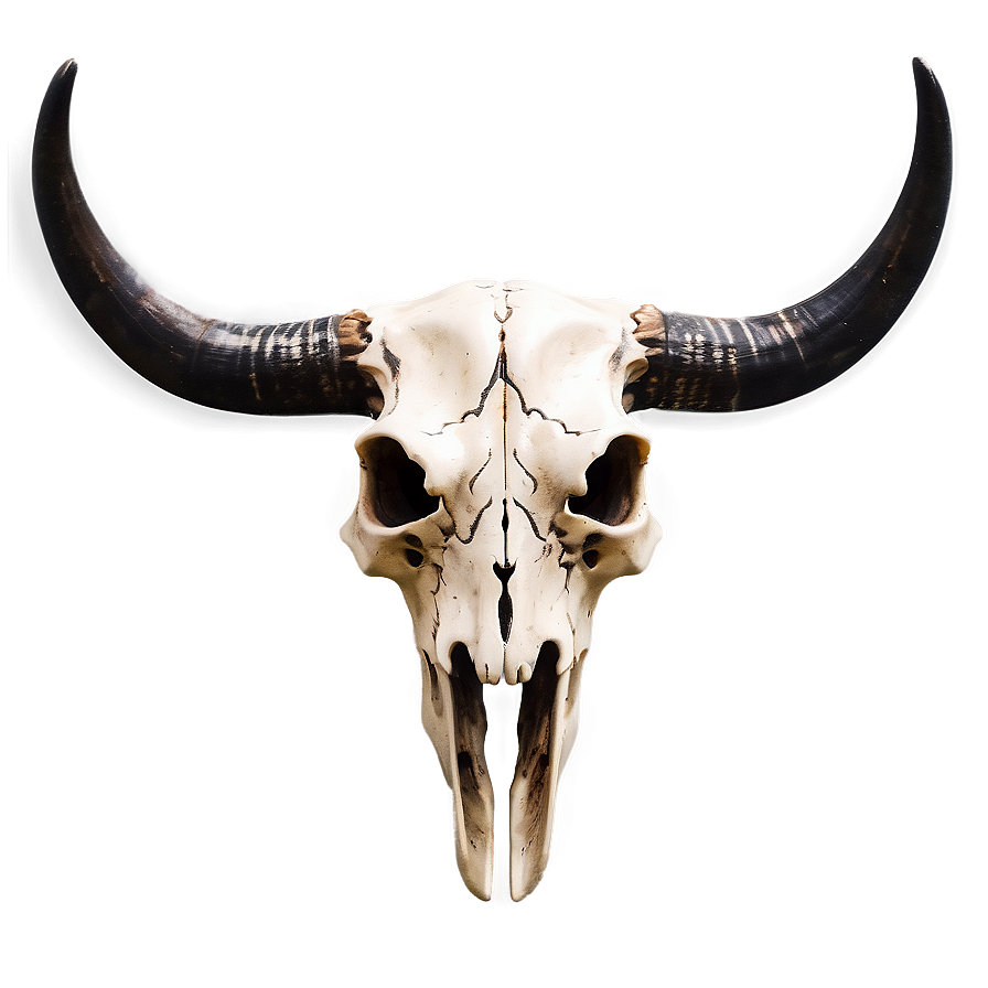 Abstract Bull Skull Png Mdf