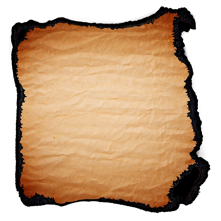 Abstract Burned Paper Png 06122024