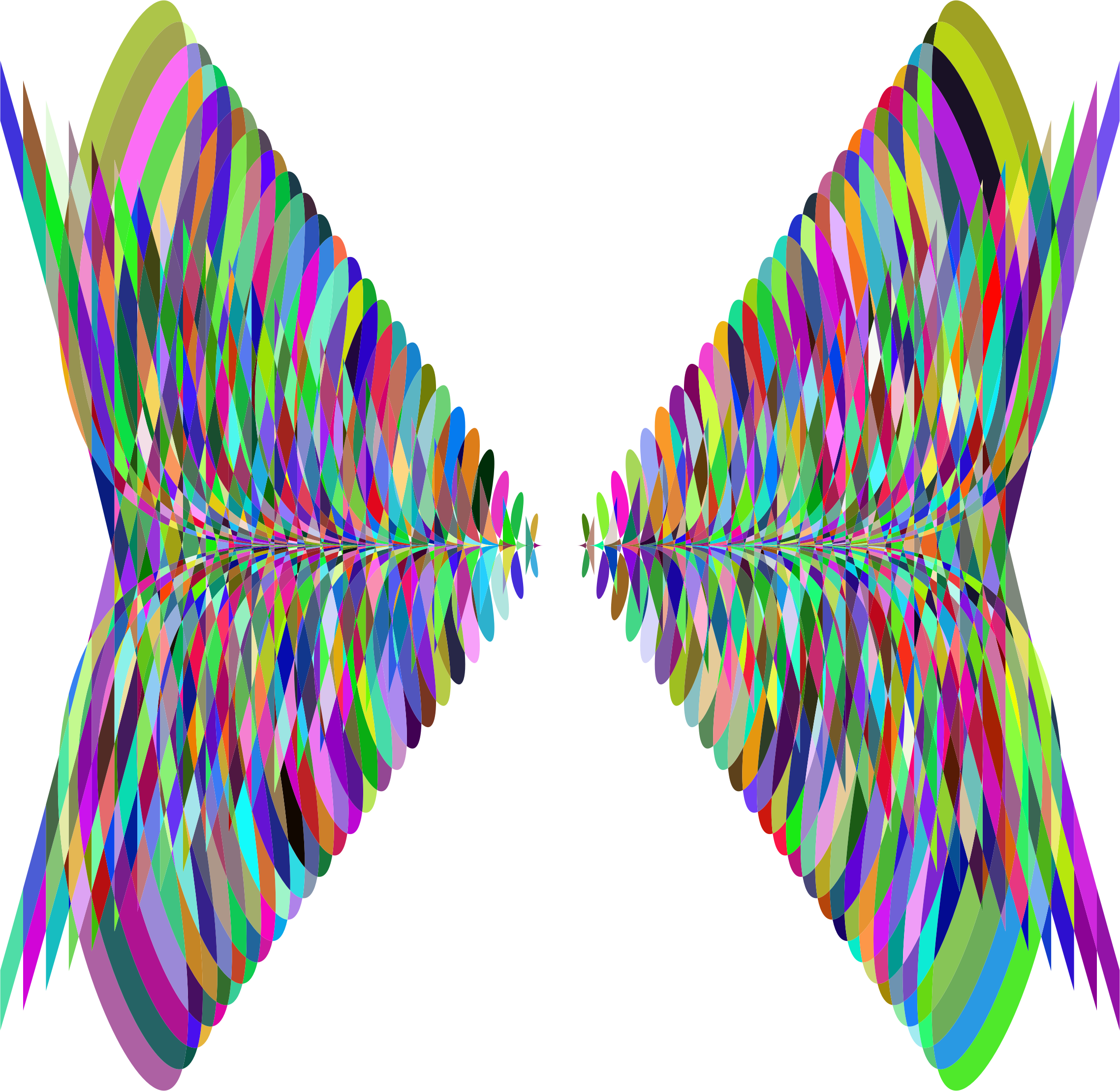 Abstract Butterfly Wing Symmetry