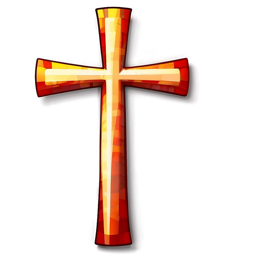 Abstract Catholic Cross Concept Png Edc