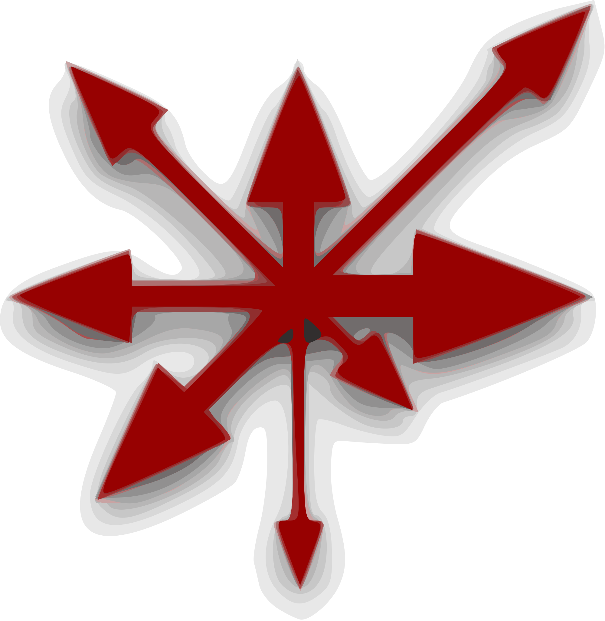 Abstract Chaos Star Symbol