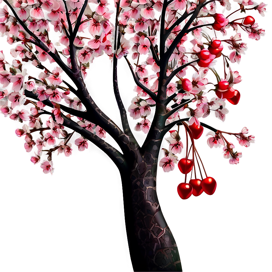 Abstract Cherry Tree Png 06212024