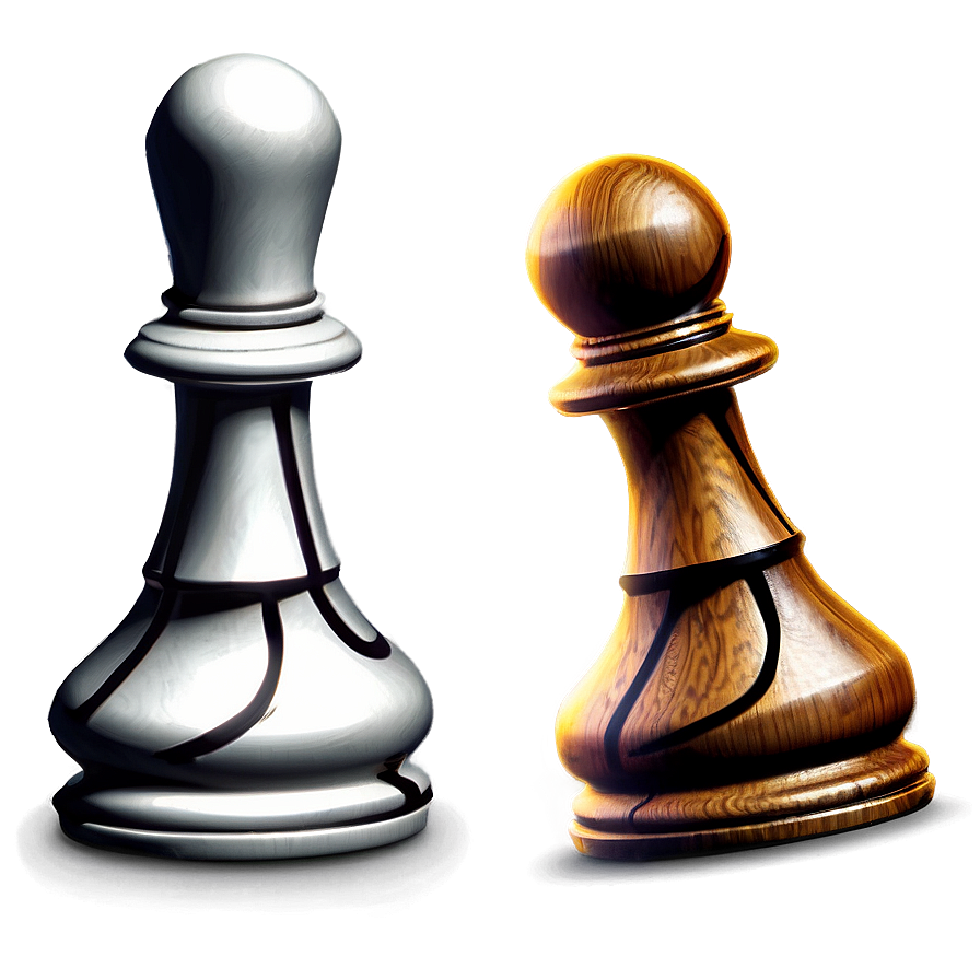 Abstract Chess Pawn Concept Png Bqw