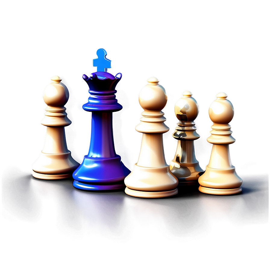 Abstract Chess Pieces Concept Png 61