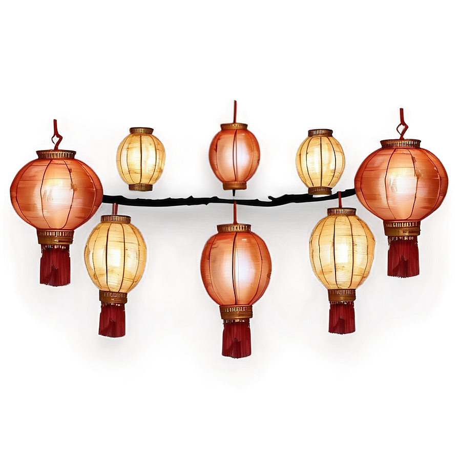 Abstract Chinese Lantern Png 90