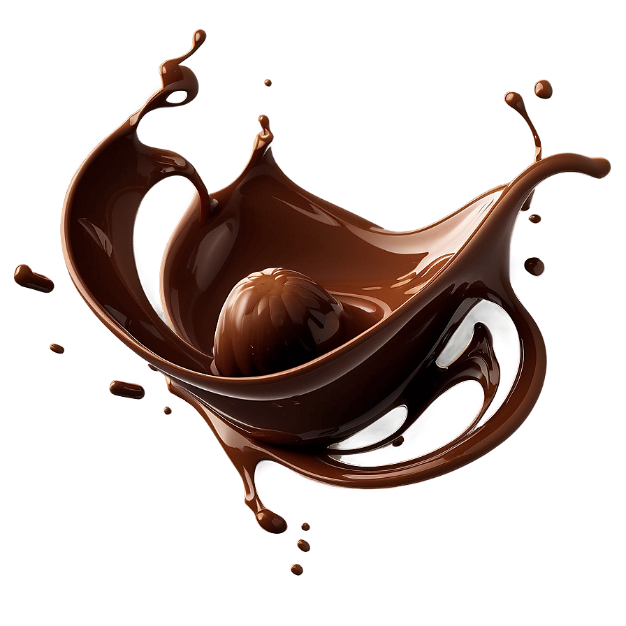 Abstract Chocolate Splash Png 61