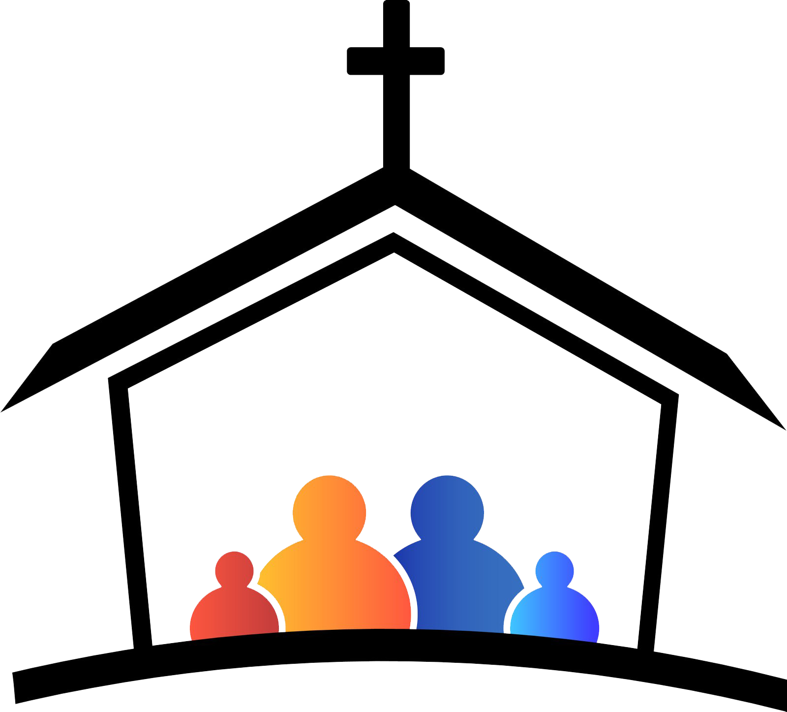 Abstract Church Family Icon